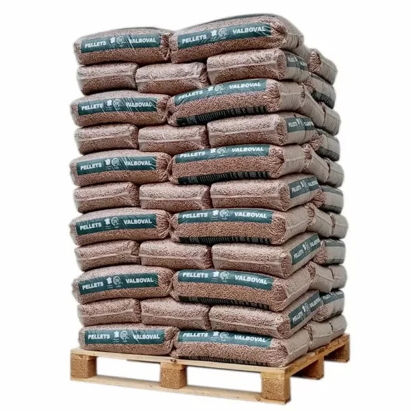 Pellets Valboval Palette mit 65 Säcken - 15 kg